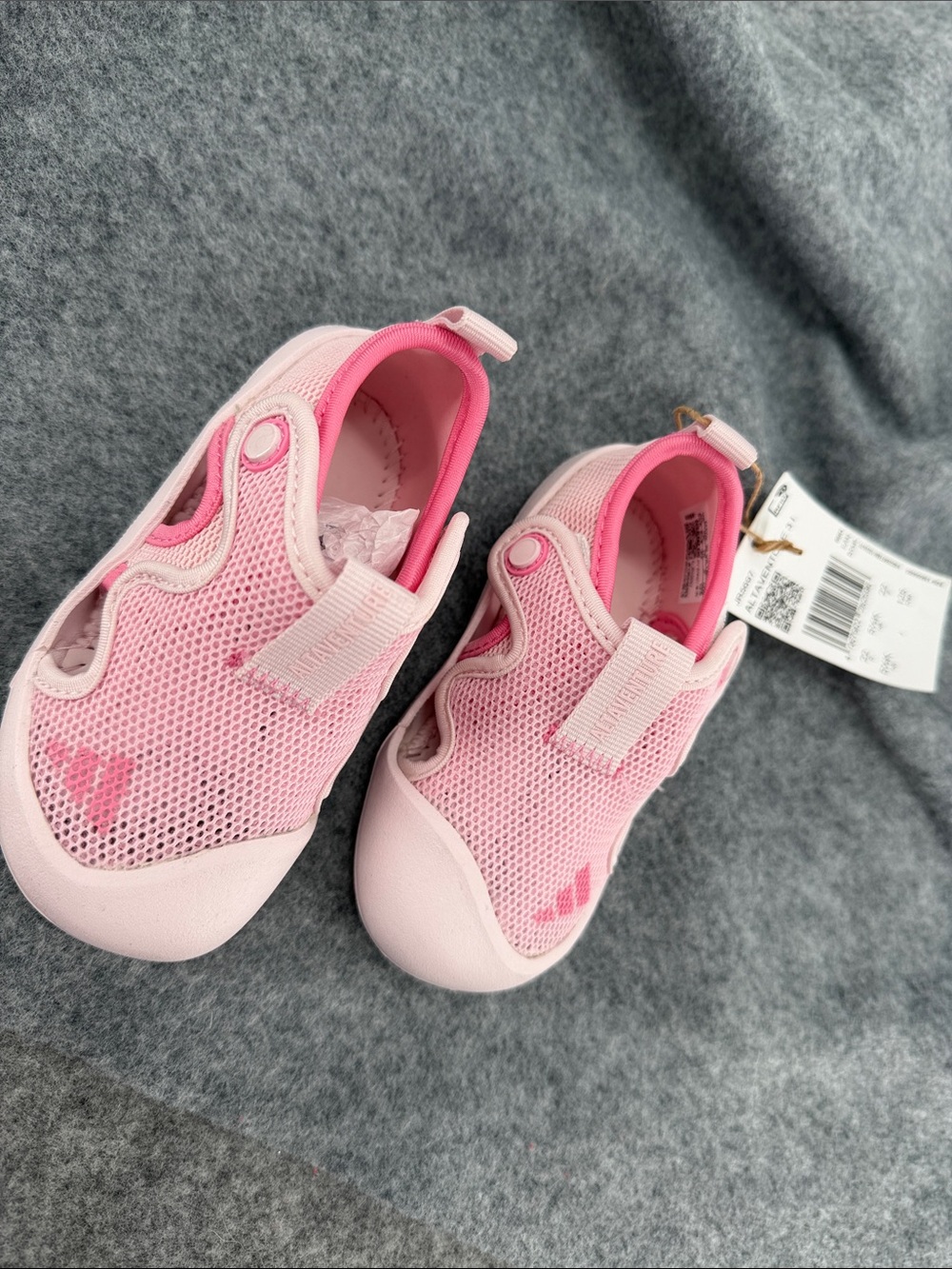 Adidas pink ALTAVENTURE 3.0 SHOES quick dry sandals kids size 51/2 NWT